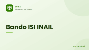 Bando ISI INAIL: incentivi per la sicurezza sul lavoro