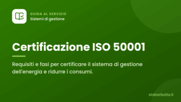 Certificazione ISO 50001 e sistema di gestione dell’energia
