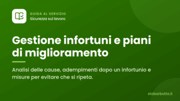 Infortunio sul lavoro: obblighi e denuncia