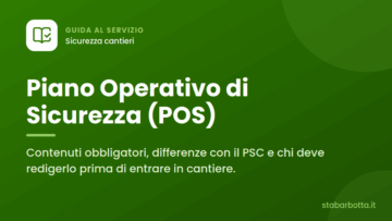 Piano Operativo di Sicurezza (POS)