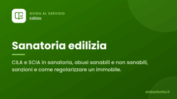 Sanatoria edilizia: come regolarizzare un immobile